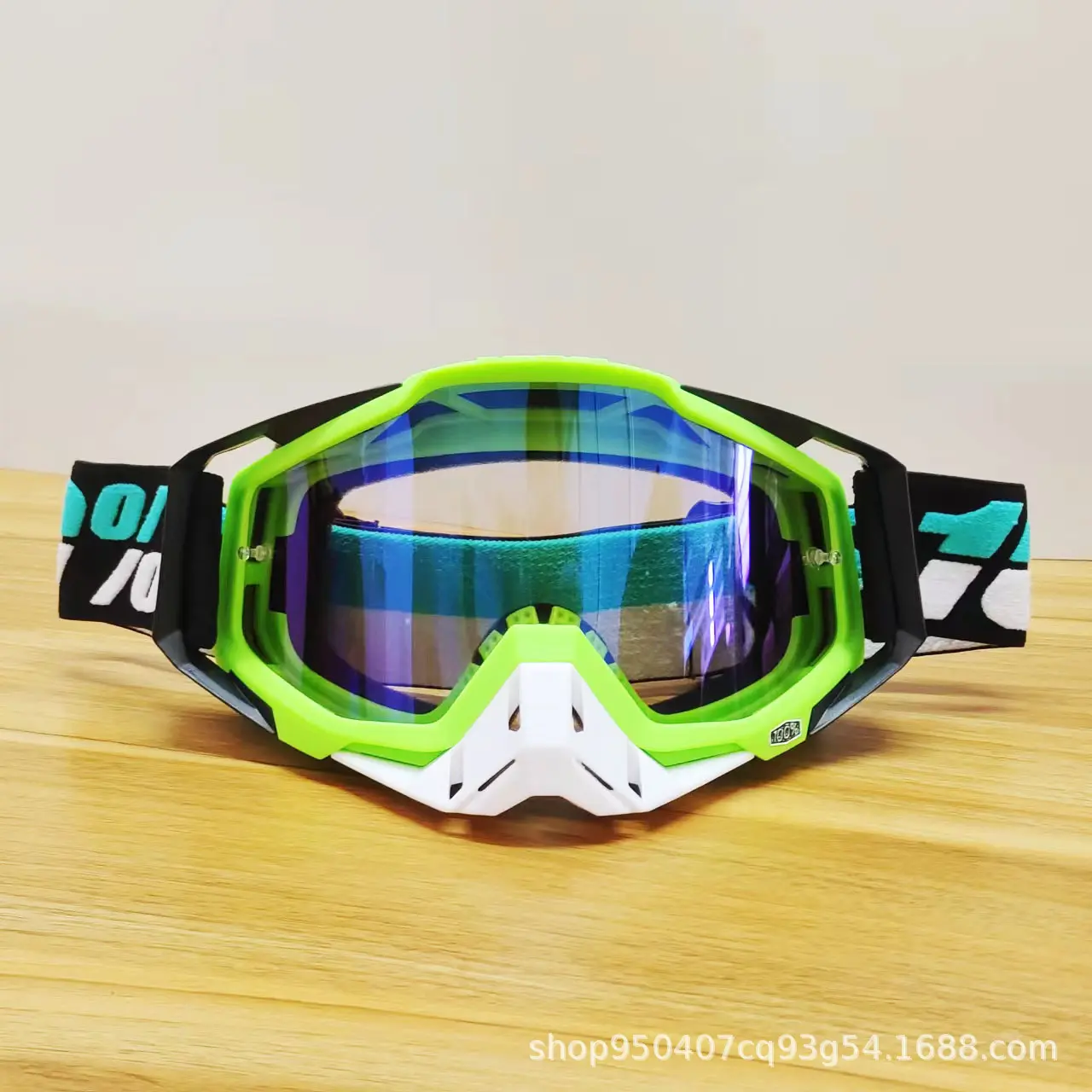 5 Fluorescent Green White Nose Blue Film