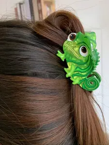 Women's St Patrick's Day Lizard Medium Shark Clip Hair Claw, Clip in Claw, Cute Simple Back Head Decoration, Suitable for Daily Use