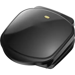 2-Serving Mini Grill & Panini Press, Compact 7.3” x 5.6” Cooking Surface,1–2 Servings, Dorms & Small Kitchens