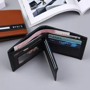 New Men's Wallet High-End Business Daily Wear Two-Fold Multi-Card Slot Coin Purse, Stylish and Functional Design for Everyday Use Business Wallets
