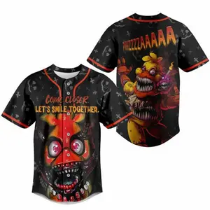 Five Night At Freddy Basaball Jersey, FNAF Jersey