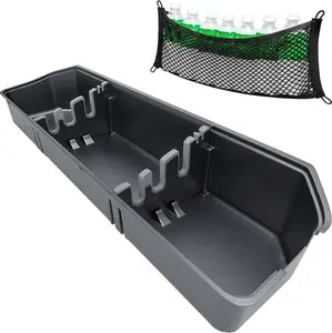 YITAMOTOR Rear Under Seat Storage for Ford 2015-2025 Ford F150 SuperCrew Cab，2017-2024 Ford F-250/F-350 Super Duty