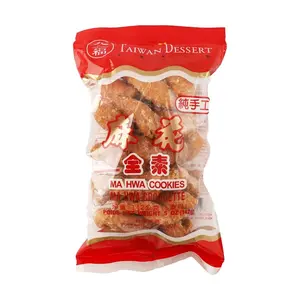 NICE CHOICE Taiwanese Vegan Sesame Twists 142g - Crunchy Snack, Healthy Treat, Plant-Based Goodness