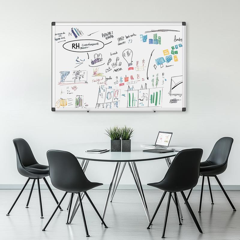【Deal】Magnetic Dry Erase Board, 36 X 24 Inches White Board for Home Office School,Sliver Reinforced Aluminum Frame
