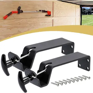 Metal Cargo Trimmer Racks for Enclosed Trailer Weedeater Holder for Garage Steel Trimmer Mount Hedge Trimmer Holder Heavy Duty - Safely Store Weed Wackers (Pack of 2)