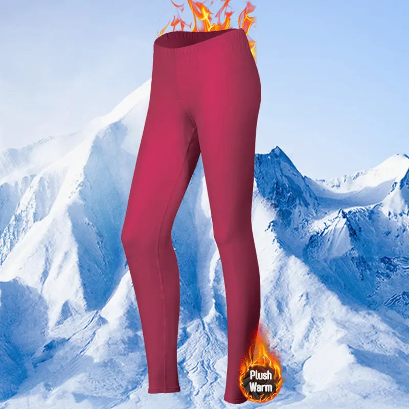 Add velvet wine red pants