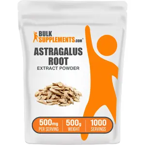 BulkSupplements - Astragalus Root Extract Powder - Antioxidant - Energy Boost - 100g-1kg- 500mg per Serving