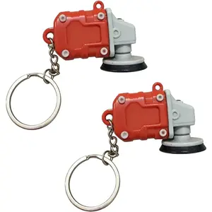 Mini Grinder Keychain,Mini Angle Grinder Keychain,2 in 1 Minis Grinders Keychains,Polishing Tool Keychains,Cool Keychains