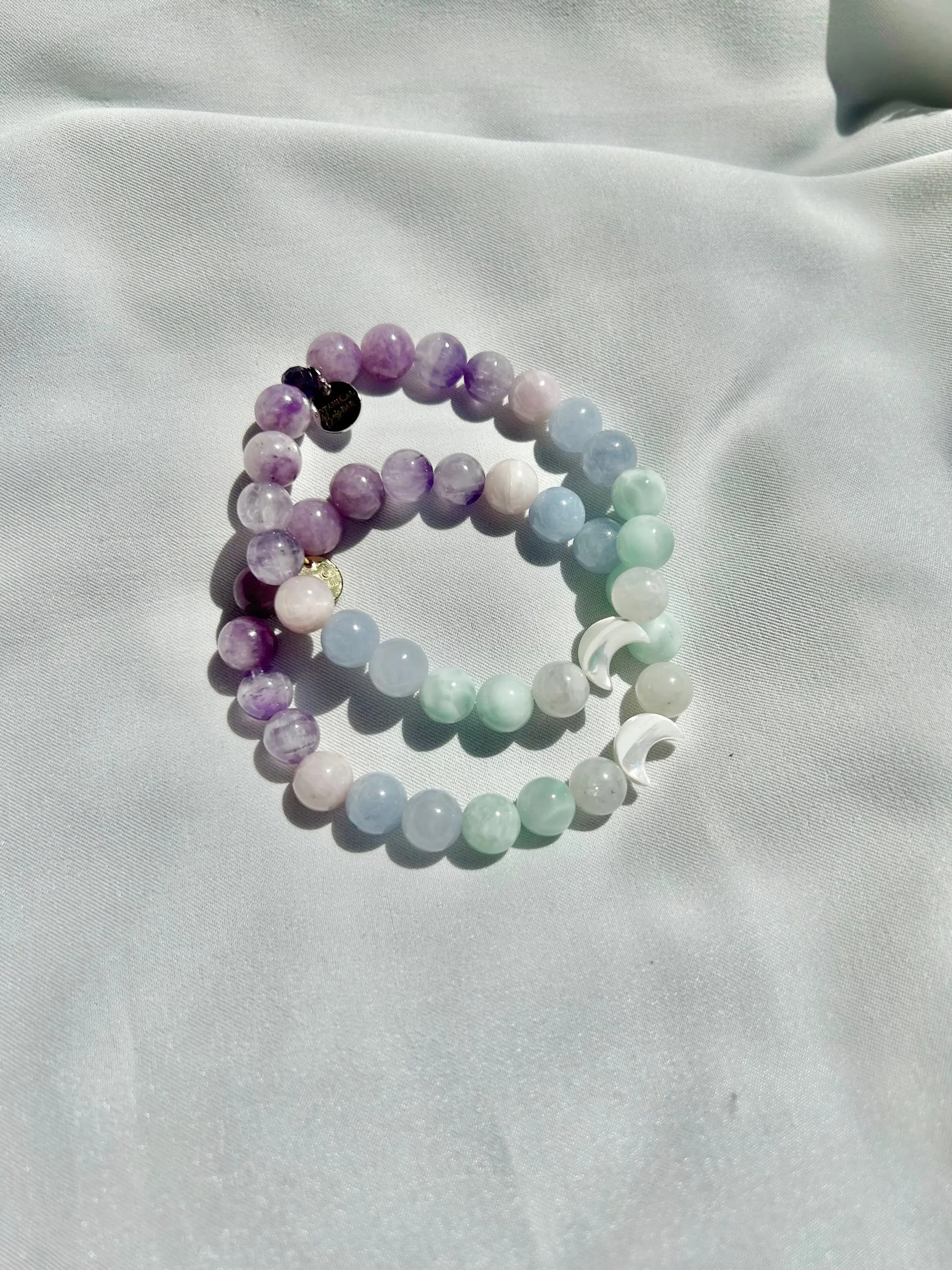 Just A Phase Moon Bracelet - Blue/Purple