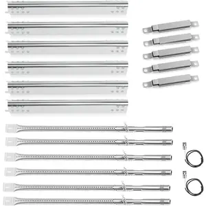 Grill for 6 Burner 463244819 463238218 463276517 463276617, G470-5200-W1 Burner G470-0004-W1A Heat for 5 Burner 463347519, 4 Burner 463347017 463342119