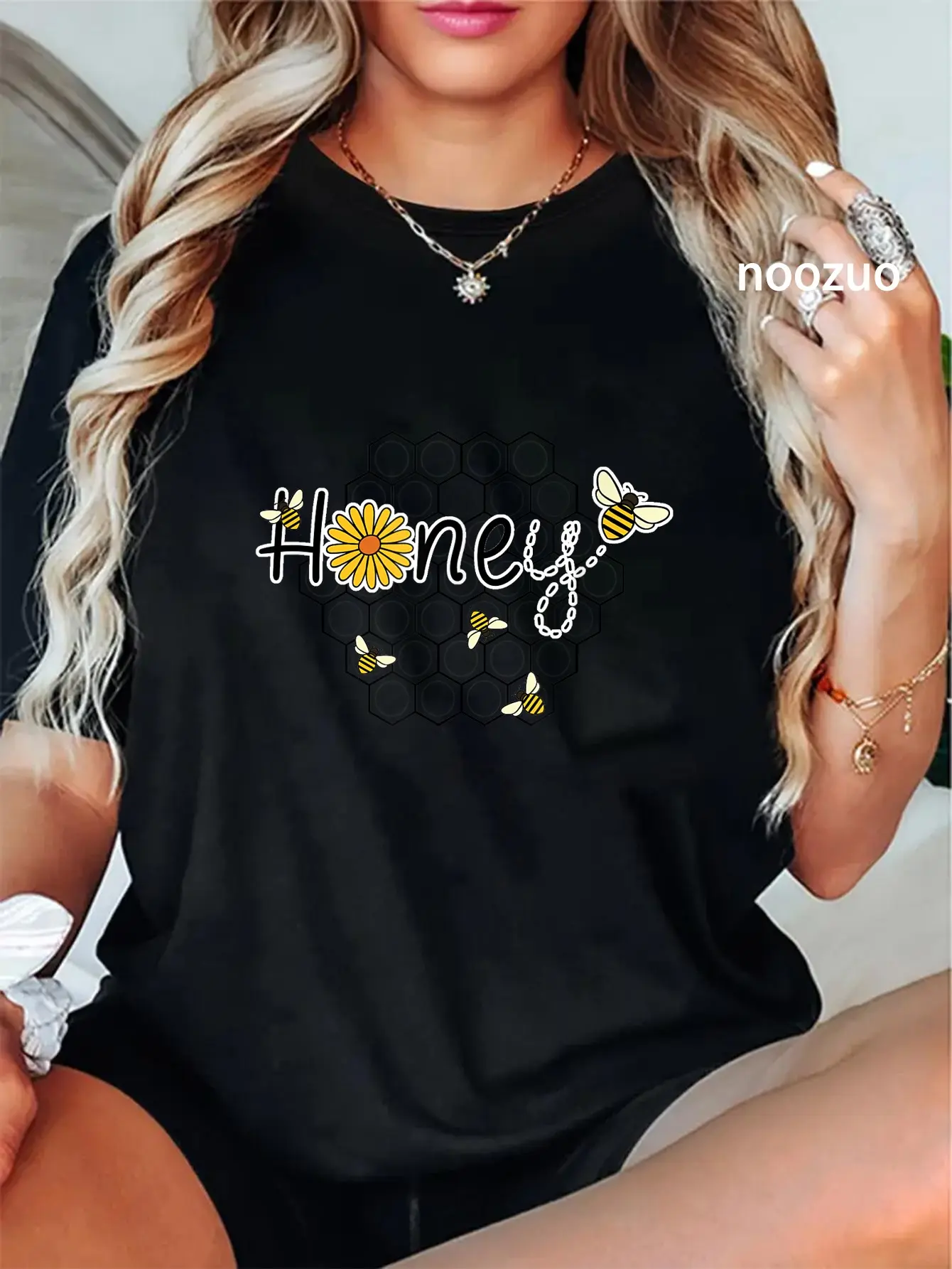 100% Cotton Honeybees Beekeeper Gift Tee Shirt Honey Bees Lover T-Shirt