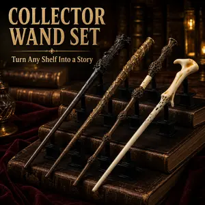 Resin Magic Wand Toy, Mystical Fantasy Wizard Wand Prop, Exquisite Handcrafted Cosplay Accessory, Fun Interactive Play Toy, Ideal Collectible Gift for Toys & Hobbies Enthusiasts, Perfect for Role Play Party Decoration