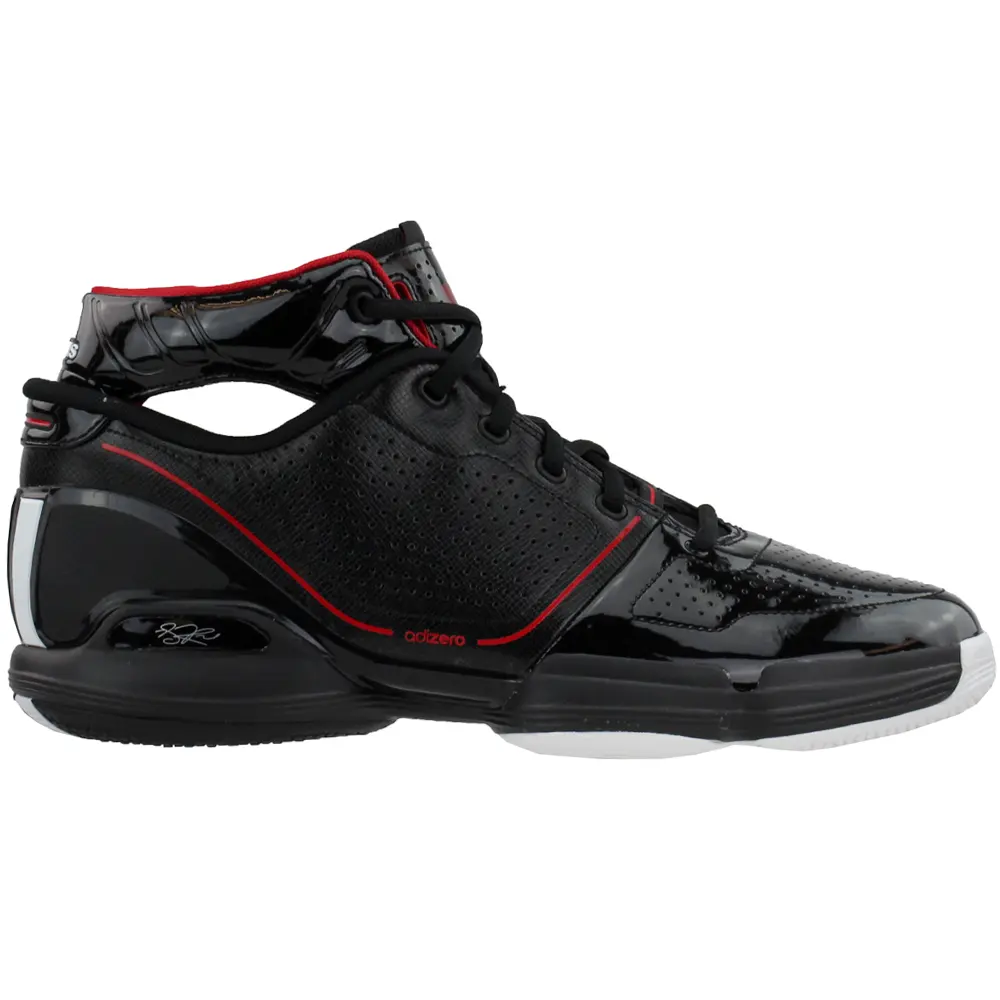adidas Mens Adizero Rose 1 Basketball Sneakers Shoes - Black