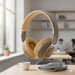 Wireless HiFi Gaming Headset, Low Latency BT 5.0, Comfort Memory Foam Earcups, Detachable Noise Cancelling Mic, Multi-Control Buttons, for PC Mobile PS Xbox, eSports & Music, Multiplatform Gaming Headset