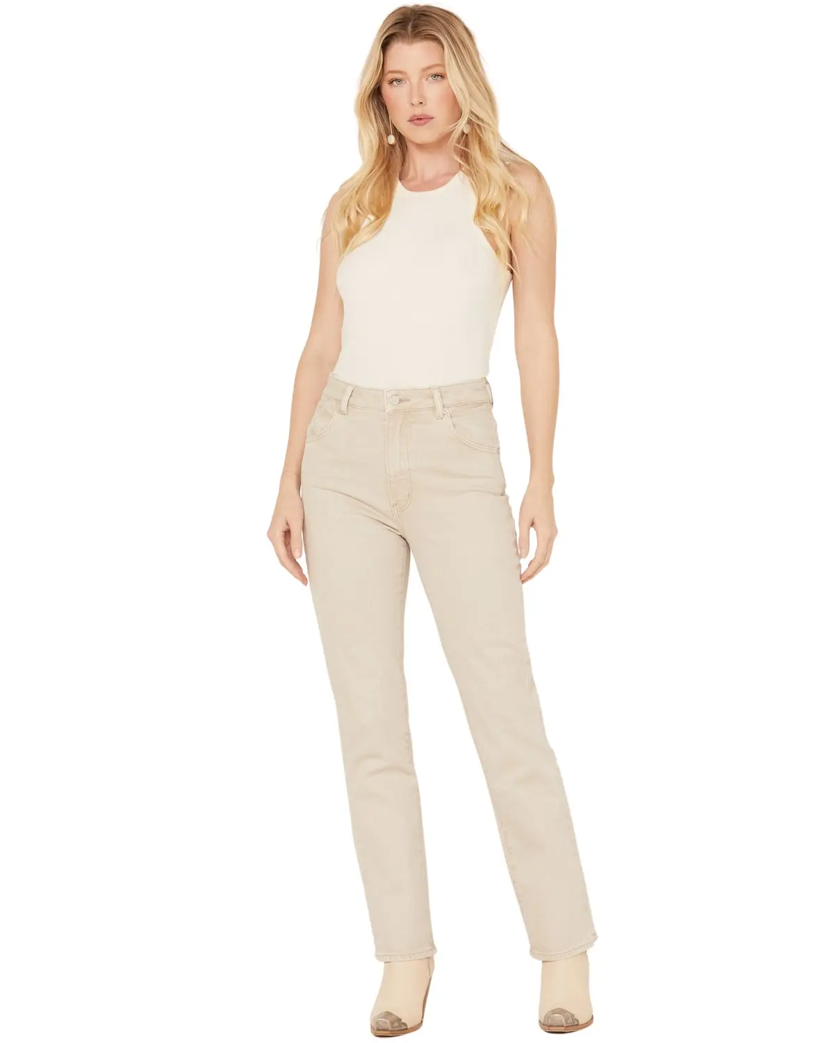 Rolla's Women's Rolla'S Women'S High Rise Ankle Straight Jeans - R31j05