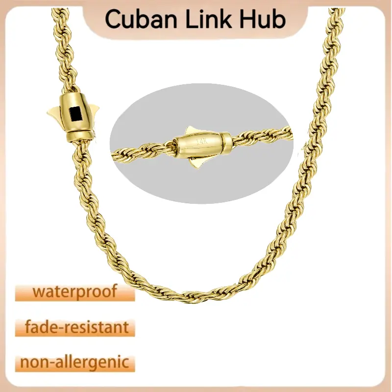 New Herringbone Chain Accessory Necklaces - 4mm/6mm Black Logo Strap, 18in/20in/24in Length Options for Gym, Gifting, Date Occasions