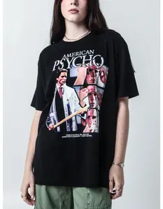 American Psycho Iconic Scene T-Shirt, Movie-Inspired Graphic Tee, Casual Streetwear, Unisex Cotton Shirt, Perfect for Cult Film Fans, Available in Various Sizes | Graphic tees, Vintage Styles