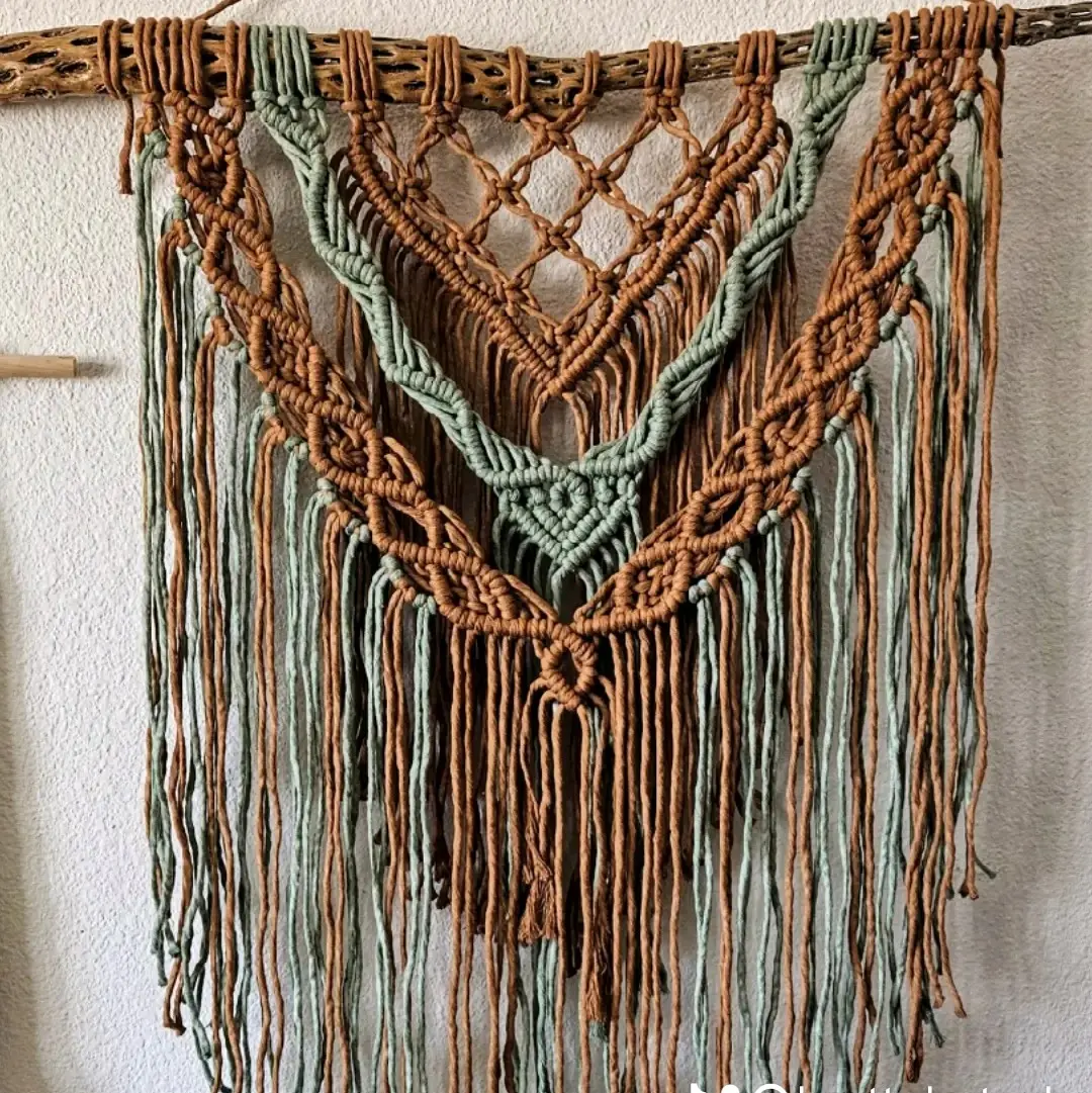 Large cholla wood macrame wall hanging Large cholla wood macrame wall hanging