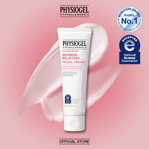 [PHYSIOGEL Official] Post-Laser Recovery Cream - Redness Relief & Intense Hydration for  Sensitive Skin, Soothing Korean Skin Care,  Dermatologist-Tested, Fragrance-Free, Squalane, Lechitin, PMEA Complex