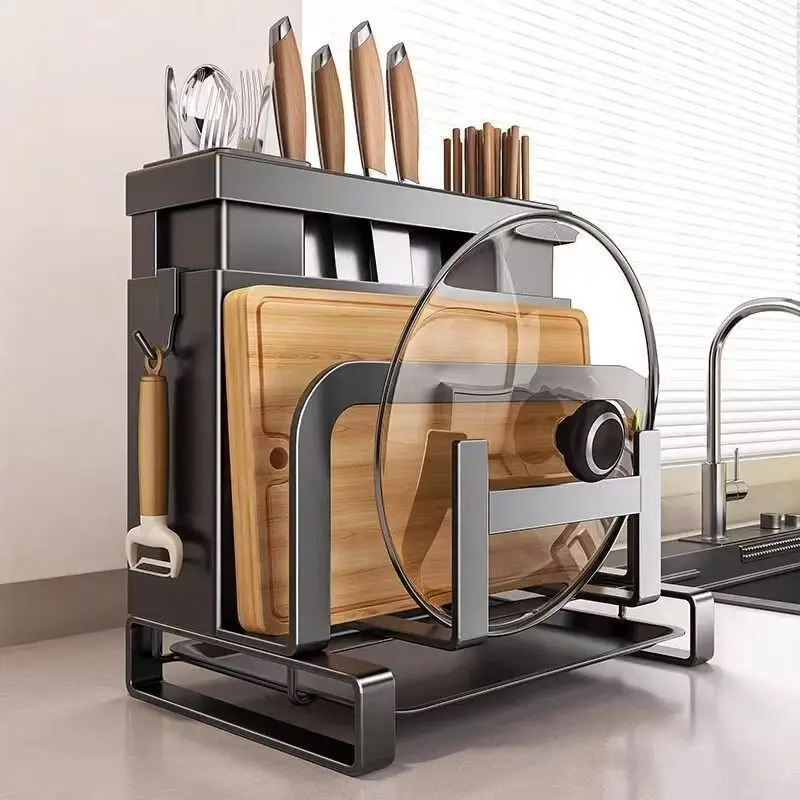Multifunctional Kitchen Knife Storage Rack
