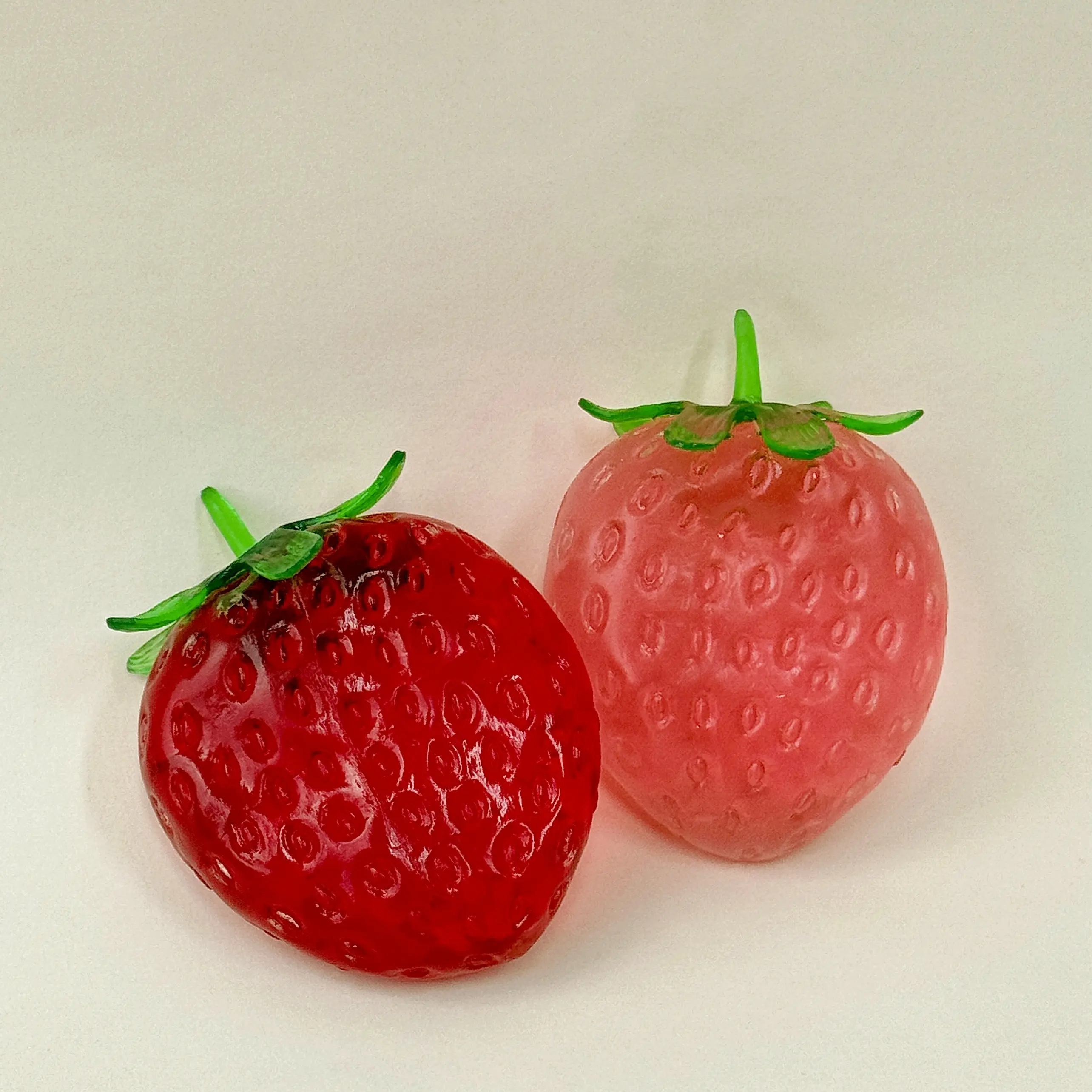 Mochichi Large Handmade Berry Gel Stress Ball - Soft ASMR Slow Rise Jelly Squishy Toy | Cute Berry Textured Sensory Toy for Desk & Relaxation