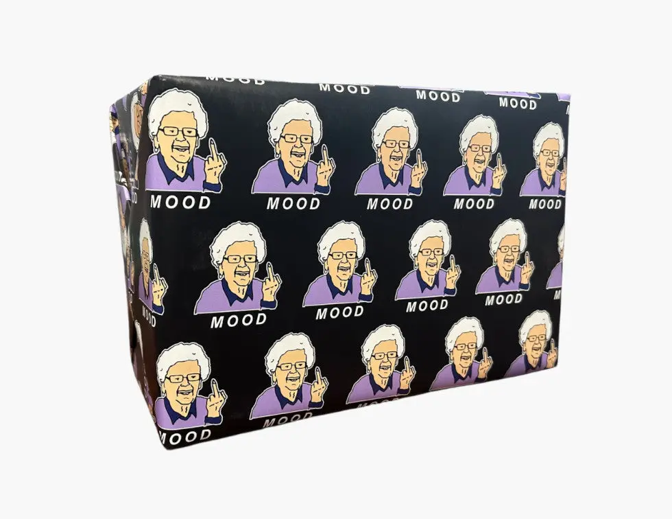 Grandma Mood Gift Wrap