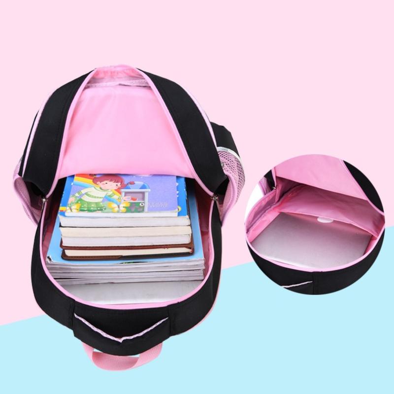 Cute Cartoon Cat Backpack, School Bag Double Shoulder Backpack, Casual Outdoor Bag