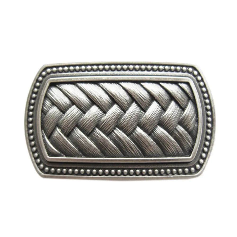 Vintage Silver Legend Irish Celtic Cross Knot Belt Buckle Men Accessories