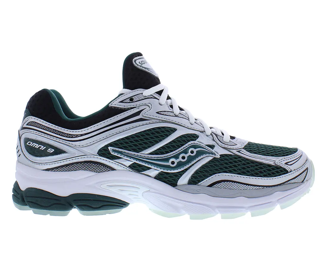 Saucony Progrid Omni 9 Running Shoes, Unisex Breathable Mesh Sneaker for Everyday Walking and Sports