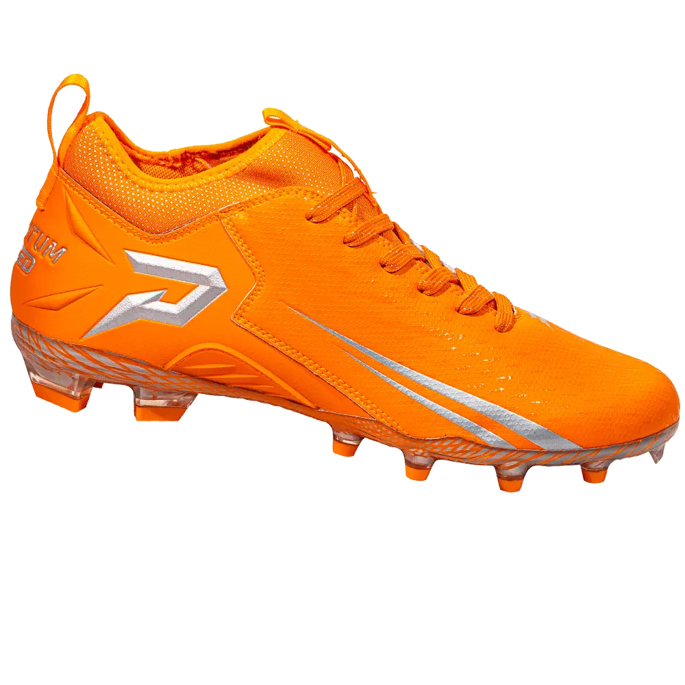 Phenom Elite Quantum Speed 2.0 Football Cleats - Orange