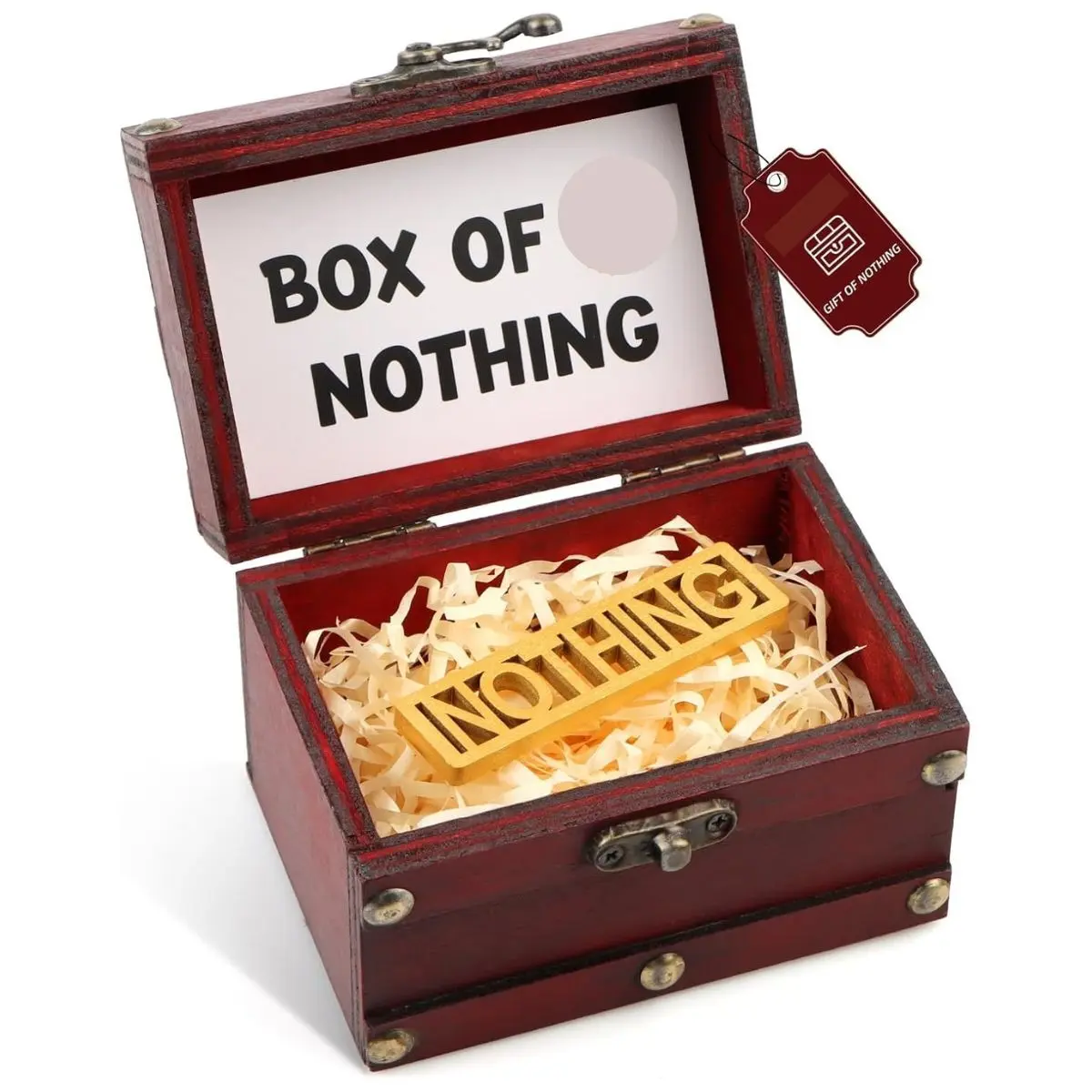 The Gift of Nothing – Funny Gag Gift for White Elephant & Christmas