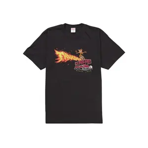 Supreme Men's Thrasher Back Tail Tee Black, from StockX
