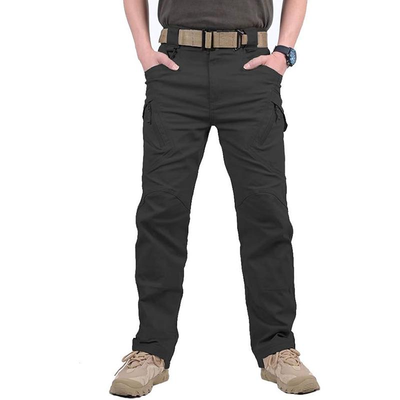 HOMUG Men's Lightweight Casual Work Pants, Men's Tactical  Mountaineering Pants, Durable Multi-Functional Pockets, Horse-Faced Cuffs, Suitable for Spring and Autumn Wear.