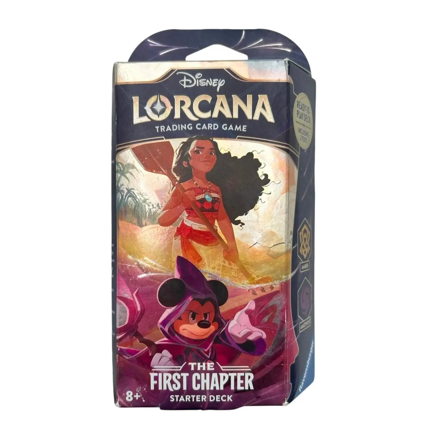 Disney Lorcana The First Chapter Booster Pack Starter Deck - includes ONE BOOSTER PACK!