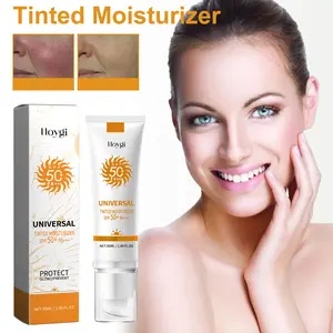 Multi-Functional Foundation Sunscreen, High SPF Outdoor UV Protection, Brightening Moisturizing Cream, Gentle Cooling Colorful Sunscreen