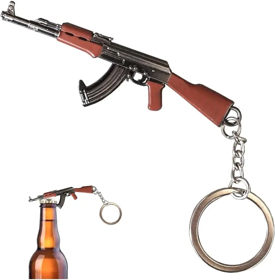 AK-  Bottle Openers for Outdoor Campaign Bar Restaurant Portable  Opener   for Men Soldier