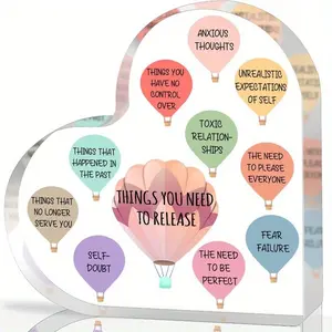 Cheep Up Gifts For Women, Acrylic Inspirational Motivational Gifts Encouragement Gifts Inspirational Quotes Keepsake Decor Sign for Women Men Best Friend Bestie Colleague