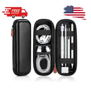 Case Holder for Apple Pencil, Slim PU Leather Carrying Case Pouch Cover