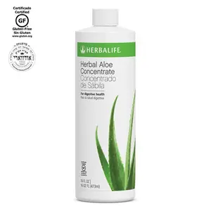 Herbalife Original Aloe Concentrate, 16 fl oz Natural Plant-Based Aloe Liquid Drink Mix, Classic Formula for Hydration Routine & Healthy Living