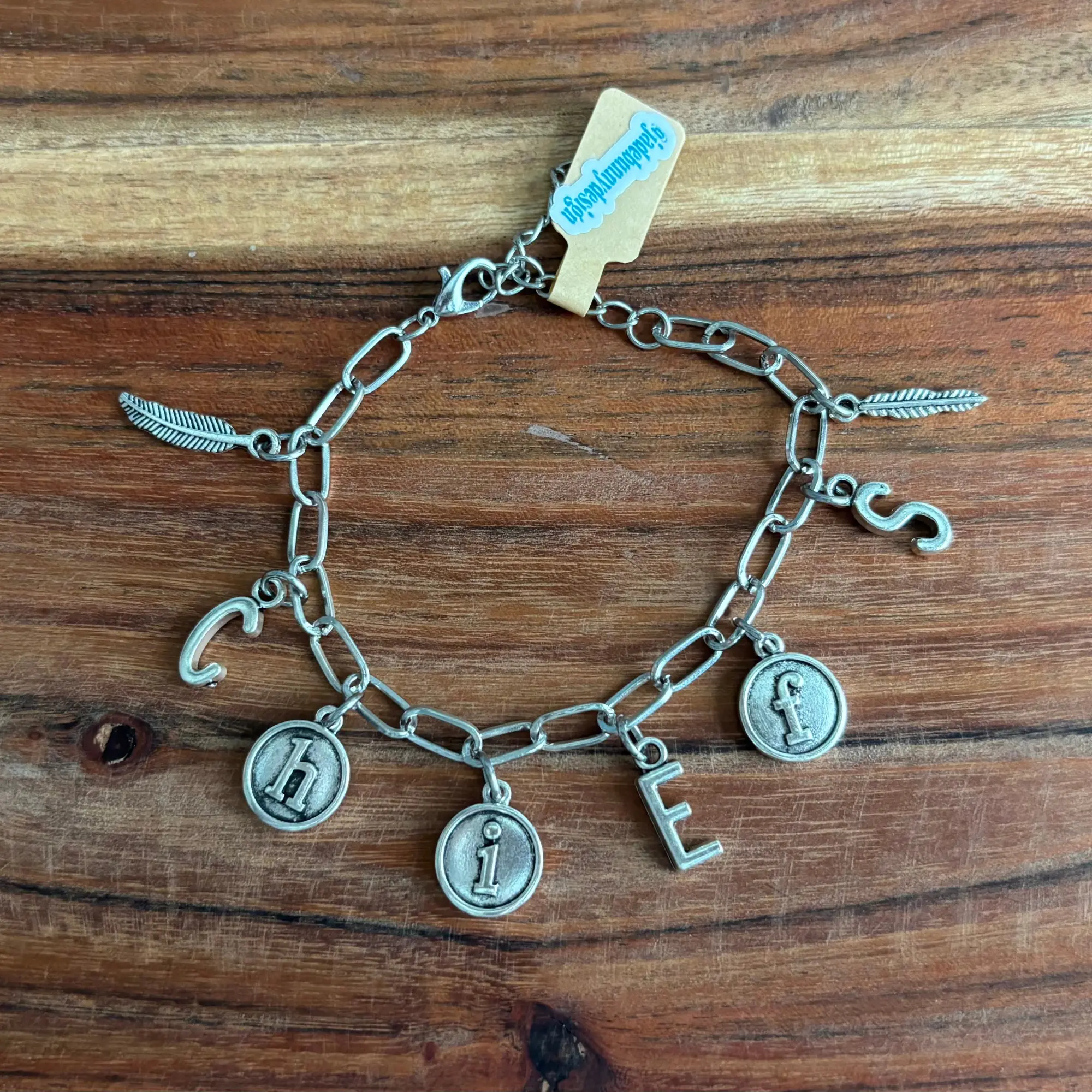 Silver Chiefs Charm Bracelet