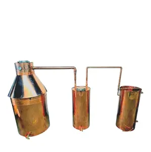 Copper Moonshine Still for Making Liquor at Home Advanced-Craft Distillation unit Copper Moonshine Distiller
