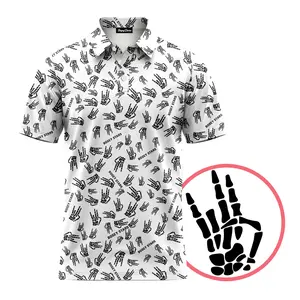 [SHIP FROM US] The Shocker Golf Polo Shirt – Funny Adult Humor Golf Shirt for Men, Weekend Golf Outfit, Novelty Gift
