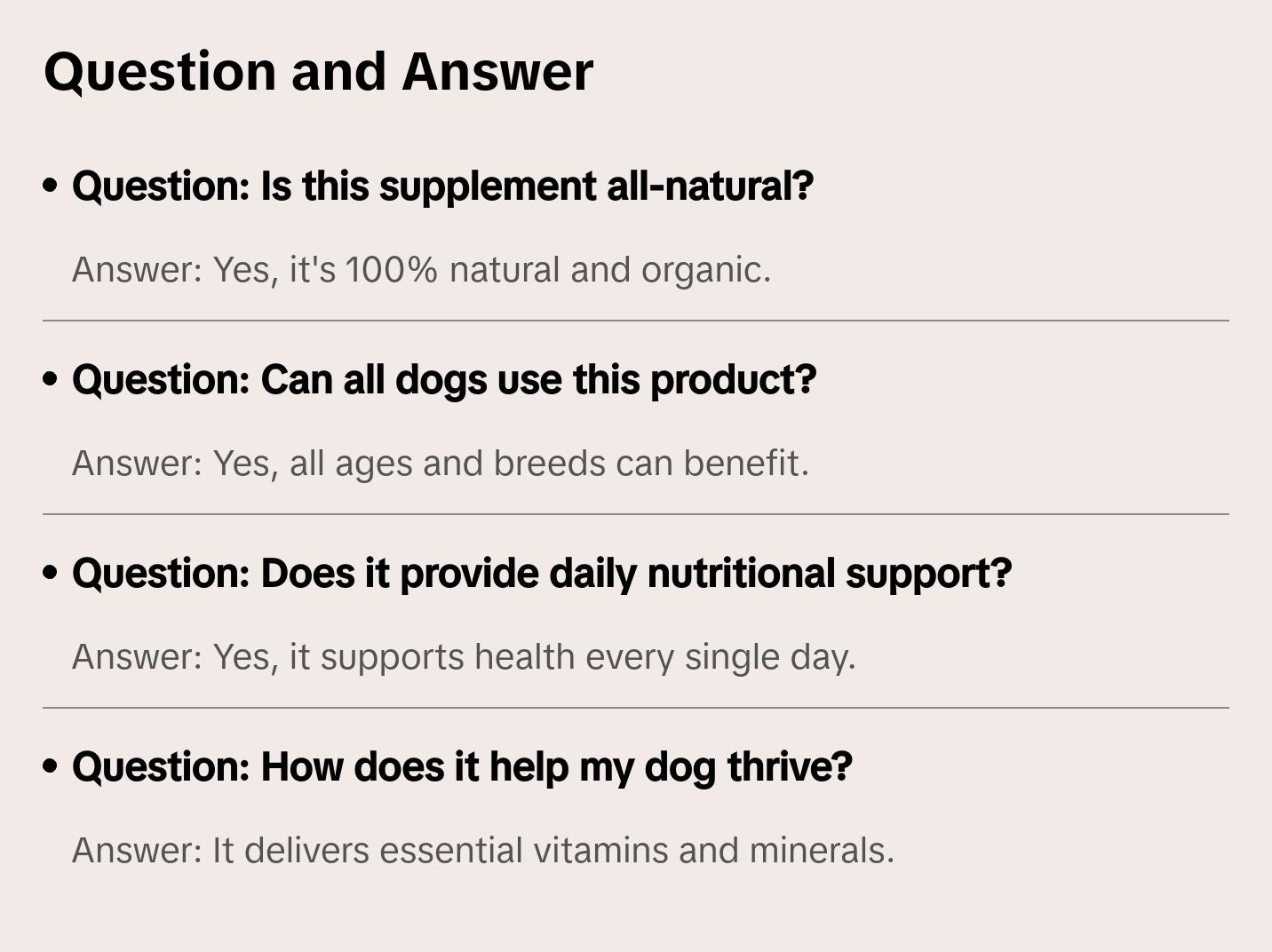 Multivitamin Chew For Dogs - Mealtime Multi