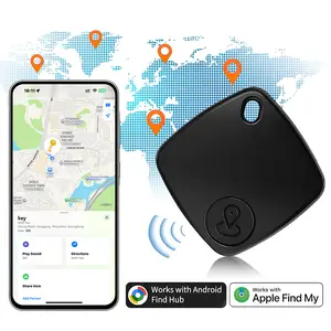 Universal Smart GPS Anti-loss Locator, Smart GPS Tracker,Dual System Bluetooth Air Luggag Tracker, Anti-loss Reminder Device,Durable Key Finder & Item Locator for Car Keys, Pets, Children, and Elderly, Safety, Wireless