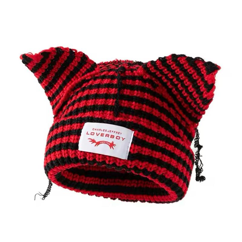 Charles Jeffrey Loverboy Winter Stylish Beanie with Knitted  display picture 2