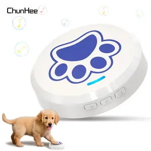 ChunHee Dog Doorbell for Potty Training, 36 Custom Sounds & 0-115dB Adjustable Volume, Chew-Proof Puppy Training Bell for Dogs to Ring to Go Outside, Easy Door Bell for Puppies & All Breeds
