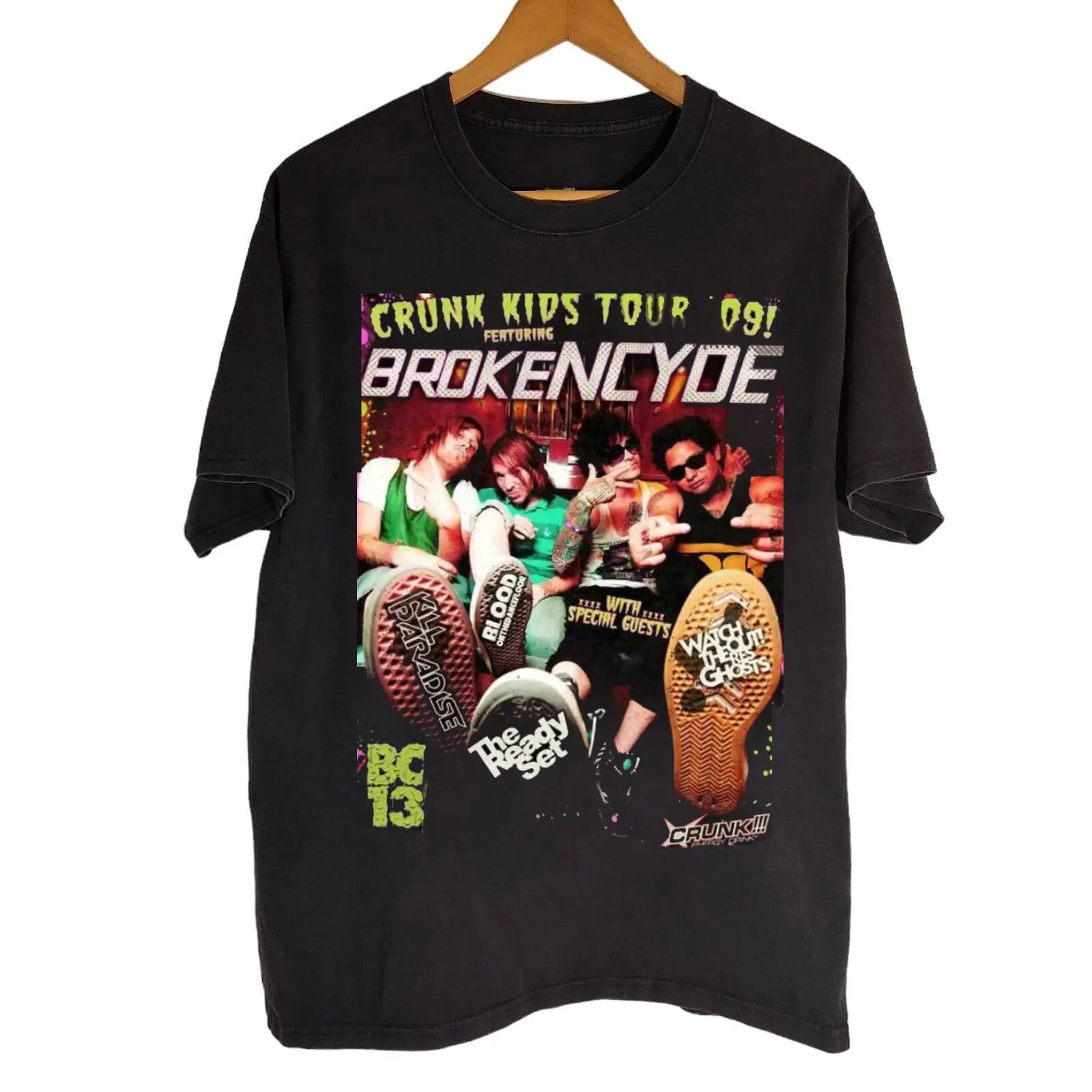 Brokencyde Neon Party Style Gift For Fans T Shirt QA28704