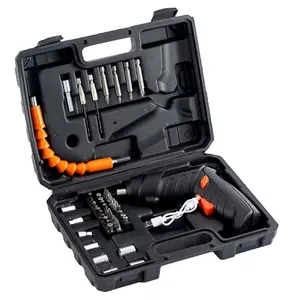 Electric Screwdriver Multi-Function Tool Set Small Lithium Battery Rechargeable Hand Drill Household Tool Box Full Set