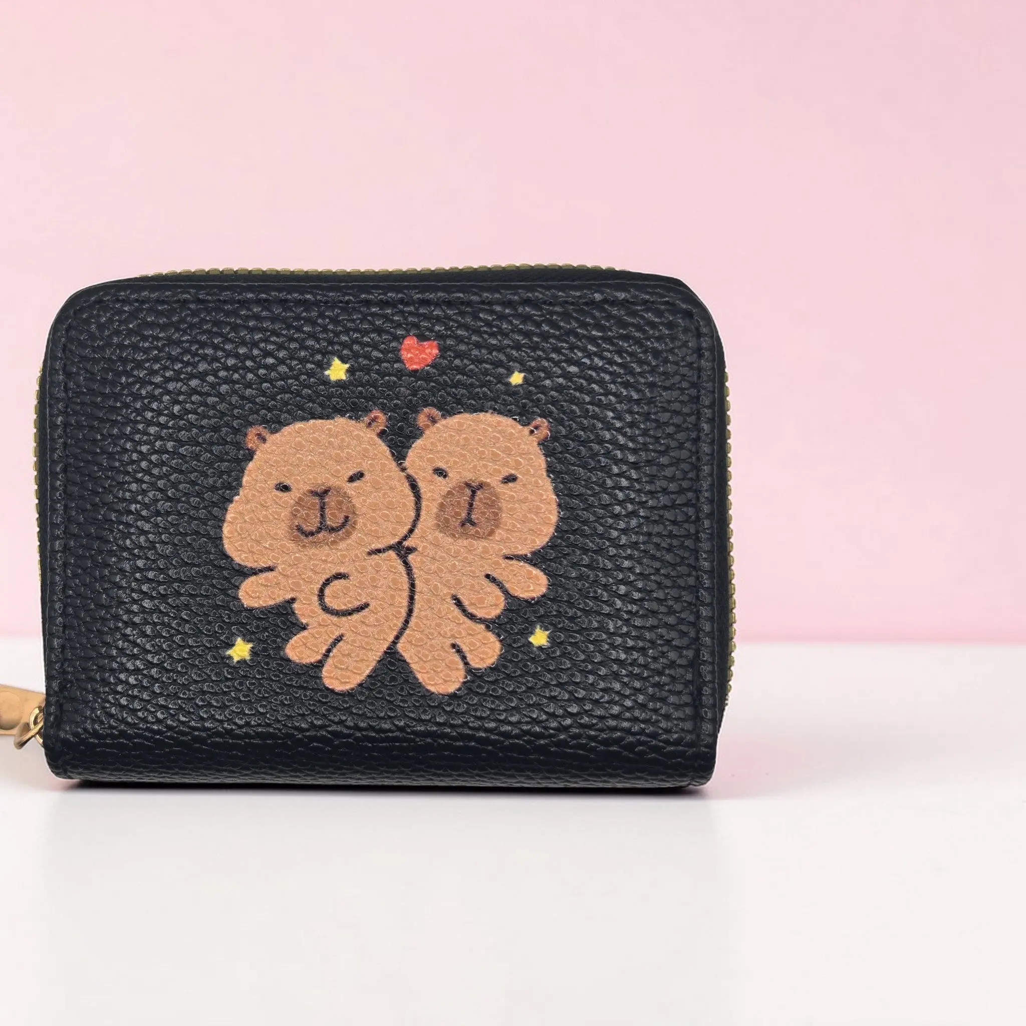 🐹💖 Capybara Kawaii Mini Zip Wallet 💖🐹