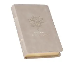 KJV Holy Bible, Compact Vegan Leather Red Letter Edition - Ribbon Marker, King James Version, Taupe (KJV Compact Editions) Imitation Leather – July 1, 2024